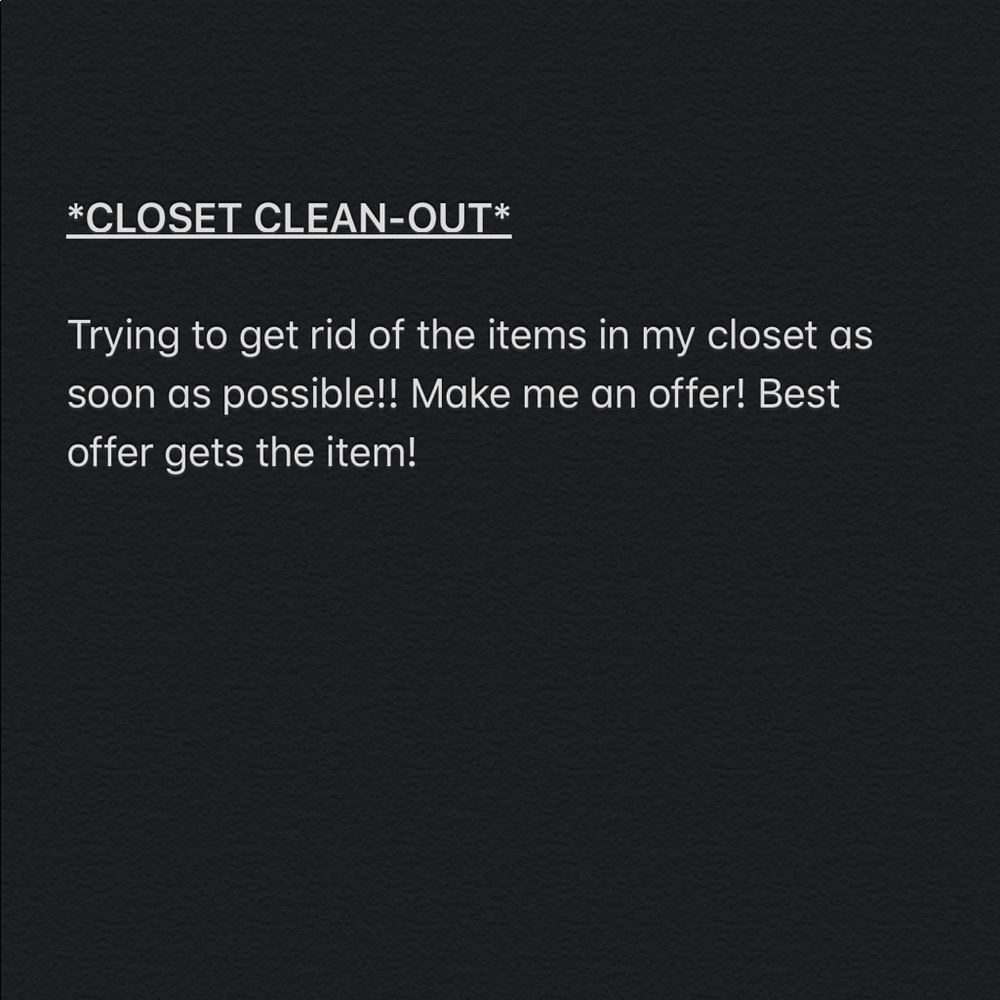 NOT FOR SALE